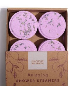 Zen Shower Steamers - Therapy Wellness Quartet - Relaxing (Purple)